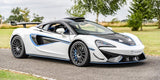 2021 McLaren 620R White Coupe Sports Car with Butterly Doors and 2-Seats 3.8 Twin-Turbo V8 (Black Interior) - Malaysia McLaren Car Price for Sale Promotion [DIRECT IMPORT]