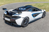 2021 McLaren 620R White Coupe Sports Car with Butterly Doors and 2-Seats 3.8 Twin-Turbo V8 (Black Interior) - Malaysia McLaren Car Price for Sale Promotion [DIRECT IMPORT]