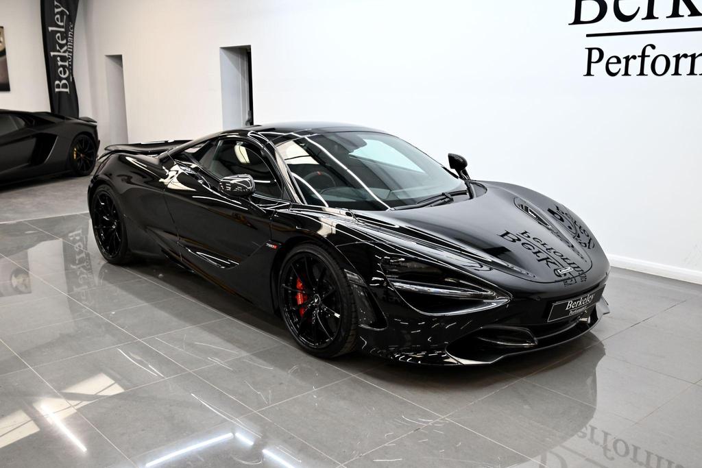 2021 McLaren 720S Spider - Black Convertible Coupe Sports Car with Butterly Doors and 2-Seats 4.0T Twin-Turbo V8 SSG (Black Interior) - Malaysia McLaren Car Price for Sale Promotion [DIRECT IMPORT]