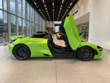 2021 McLaren 720S Spider - Green Convertible Coupe Sports Car with Butterly Doors and 2-Seats 4.0T Twin-Turbo V8 SSG (Black Interior) - Malaysia McLaren Car Price for Sale Promotion [DIRECT IMPORT]