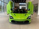 2021 McLaren 720S Spider - Green Convertible Coupe Sports Car with Butterly Doors and 2-Seats 4.0T Twin-Turbo V8 SSG (Black Interior) - Malaysia McLaren Car Price for Sale Promotion [DIRECT IMPORT]