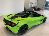 2021 McLaren 720S Spider - Green Convertible Coupe Sports Car with Butterly Doors and 2-Seats 4.0T Twin-Turbo V8 SSG (Black Interior) - Malaysia McLaren Car Price for Sale Promotion [DIRECT IMPORT]
