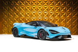 2021 McLaren 765LT - Blue Coupe Sports Car with Butterly Doors and 2-Seats 4.0T Twin-Turbo V8 SSG (Black Interior) - Malaysia McLaren Car Price for Sale Promotion [DIRECT IMPORT]