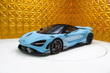 2021 McLaren 765LT - Blue Coupe Sports Car with Butterly Doors and 2-Seats 4.0T Twin-Turbo V8 SSG (Black Interior) - Malaysia McLaren Car Price for Sale Promotion [DIRECT IMPORT]
