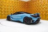 2021 McLaren 765LT - Blue Coupe Sports Car with Butterly Doors and 2-Seats 4.0T Twin-Turbo V8 SSG (Black Interior) - Malaysia McLaren Car Price for Sale Promotion [DIRECT IMPORT]