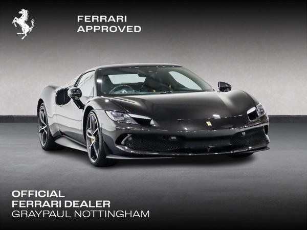 2022 Ferrari 296 GTB Black Coupe Plug-in Hybrid Sports Car with 2 Seats 3.0T V6 F1 DCT - Malaysia Ferrari Car for Sale Promotion [DIRECT IMPORT]