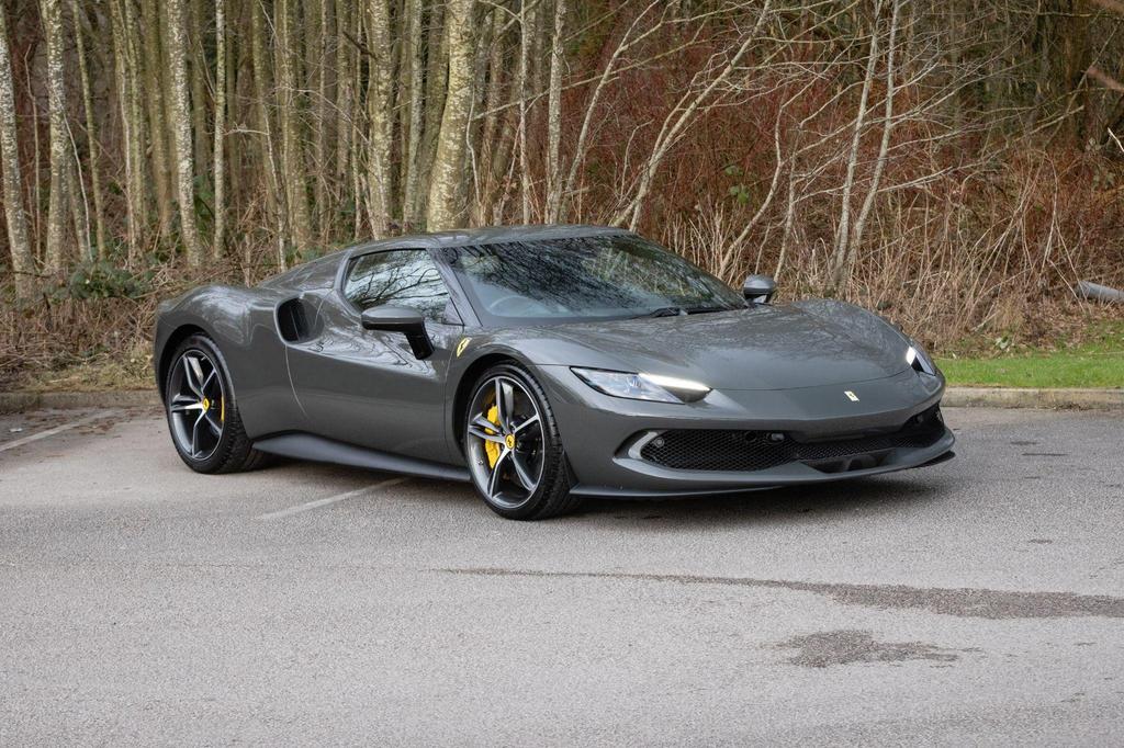 2023 Ferrari 296 GTB Grey Coupe Plug-in Hybrid Sports Car with 2 Seats 3.0T V6 F1 DCT - Malaysia Ferrari Car for Sale Promotion [DIRECT IMPORT