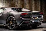 2022 Ferrari 296 GTB Grey Coupe Plug-in Hybrid Sports Car with 2 Seats 3.0T V6 F1 DCT - Malaysia Ferrari Car for Sale Promotion [DIRECT IMPORT]
