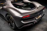 2022 Ferrari 296 GTB Grey Coupe Plug-in Hybrid Sports Car with 2 Seats 3.0T V6 F1 DCT - Malaysia Ferrari Car for Sale Promotion [DIRECT IMPORT]