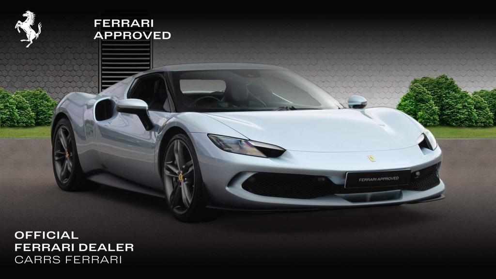 2023 Ferrari 296 GTB Grey Coupe Plug-in Hybrid Sports Car with 2 Seats 3.0T V6 F1 DCT - Malaysia Ferrari Car for Sale Promotion [DIRECT IMPORT]