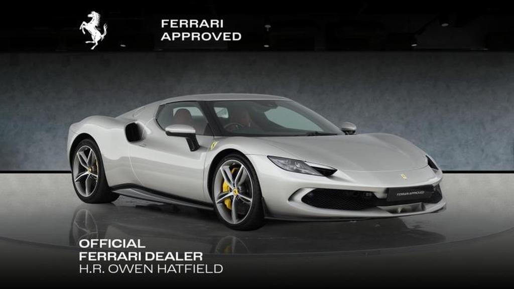 2023 Ferrari 296 GTB Grey Coupe Plug-in Hybrid Sports Car with 2 Seats 3.0T V6 F1 DCT - Malaysia Ferrari Car for Sale Promotion [DIRECT IMPORT]