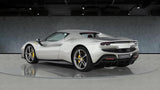 2023 Ferrari 296 GTB Grey Coupe Plug-in Hybrid Sports Car with 2 Seats 3.0T V6 F1 DCT - Malaysia Ferrari Car for Sale Promotion [DIRECT IMPORT]