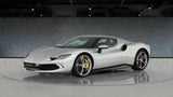 2023 Ferrari 296 GTB Grey Coupe Plug-in Hybrid Sports Car with 2 Seats 3.0T V6 F1 DCT - Malaysia Ferrari Car for Sale Promotion [DIRECT IMPORT]