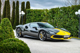 2022 Ferrari 296 GTB Grey-Yellow Coupe Plug-in Hybrid Sports Car with 2 Seats 3.0T V6 F1 DCT - Malaysia Ferrari Car for Sale Promotion [DIRECT IMPORT]
