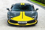 2022 Ferrari 296 GTB Grey-Yellow Coupe Plug-in Hybrid Sports Car with 2 Seats 3.0T V6 F1 DCT - Malaysia Ferrari Car for Sale Promotion [DIRECT IMPORT]