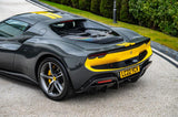 2022 Ferrari 296 GTB Grey-Yellow Coupe Plug-in Hybrid Sports Car with 2 Seats 3.0T V6 F1 DCT - Malaysia Ferrari Car for Sale Promotion [DIRECT IMPORT]
