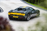 2022 Ferrari 296 GTB Grey-Yellow Coupe Plug-in Hybrid Sports Car with 2 Seats 3.0T V6 F1 DCT - Malaysia Ferrari Car for Sale Promotion [DIRECT IMPORT]