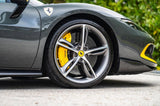 2022 Ferrari 296 GTB Grey-Yellow Coupe Plug-in Hybrid Sports Car with 2 Seats 3.0T V6 F1 DCT - Malaysia Ferrari Car for Sale Promotion [DIRECT IMPORT]
