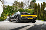 2022 Ferrari 296 GTB Grey-Yellow Coupe Plug-in Hybrid Sports Car with 2 Seats 3.0T V6 F1 DCT - Malaysia Ferrari Car for Sale Promotion [DIRECT IMPORT]