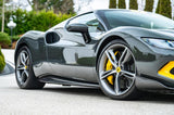 2022 Ferrari 296 GTB Grey-Yellow Coupe Plug-in Hybrid Sports Car with 2 Seats 3.0T V6 F1 DCT - Malaysia Ferrari Car for Sale Promotion [DIRECT IMPORT]
