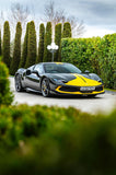 2022 Ferrari 296 GTB Grey-Yellow Coupe Plug-in Hybrid Sports Car with 2 Seats 3.0T V6 F1 DCT - Malaysia Ferrari Car for Sale Promotion [DIRECT IMPORT]