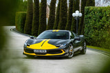 2022 Ferrari 296 GTB Grey-Yellow Coupe Plug-in Hybrid Sports Car with 2 Seats 3.0T V6 F1 DCT - Malaysia Ferrari Car for Sale Promotion [DIRECT IMPORT]