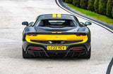 2022 Ferrari 296 GTB Grey-Yellow Coupe Plug-in Hybrid Sports Car with 2 Seats 3.0T V6 F1 DCT - Malaysia Ferrari Car for Sale Promotion [DIRECT IMPORT]