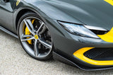 2022 Ferrari 296 GTB Grey-Yellow Coupe Plug-in Hybrid Sports Car with 2 Seats 3.0T V6 F1 DCT - Malaysia Ferrari Car for Sale Promotion [DIRECT IMPORT]