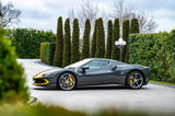 2022 Ferrari 296 GTB Grey-Yellow Coupe Plug-in Hybrid Sports Car with 2 Seats 3.0T V6 F1 DCT - Malaysia Ferrari Car for Sale Promotion [DIRECT IMPORT]