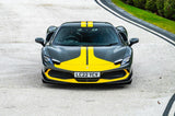 2022 Ferrari 296 GTB Grey-Yellow Coupe Plug-in Hybrid Sports Car with 2 Seats 3.0T V6 F1 DCT - Malaysia Ferrari Car for Sale Promotion [DIRECT IMPORT]
