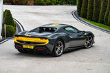 2022 Ferrari 296 GTB Grey-Yellow Coupe Plug-in Hybrid Sports Car with 2 Seats 3.0T V6 F1 DCT - Malaysia Ferrari Car for Sale Promotion [DIRECT IMPORT]
