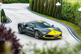 2022 Ferrari 296 GTB Grey-Yellow Coupe Plug-in Hybrid Sports Car with 2 Seats 3.0T V6 F1 DCT - Malaysia Ferrari Car for Sale Promotion [DIRECT IMPORT]