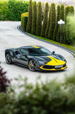 2022 Ferrari 296 GTB Grey-Yellow Coupe Plug-in Hybrid Sports Car with 2 Seats 3.0T V6 F1 DCT - Malaysia Ferrari Car for Sale Promotion [DIRECT IMPORT]