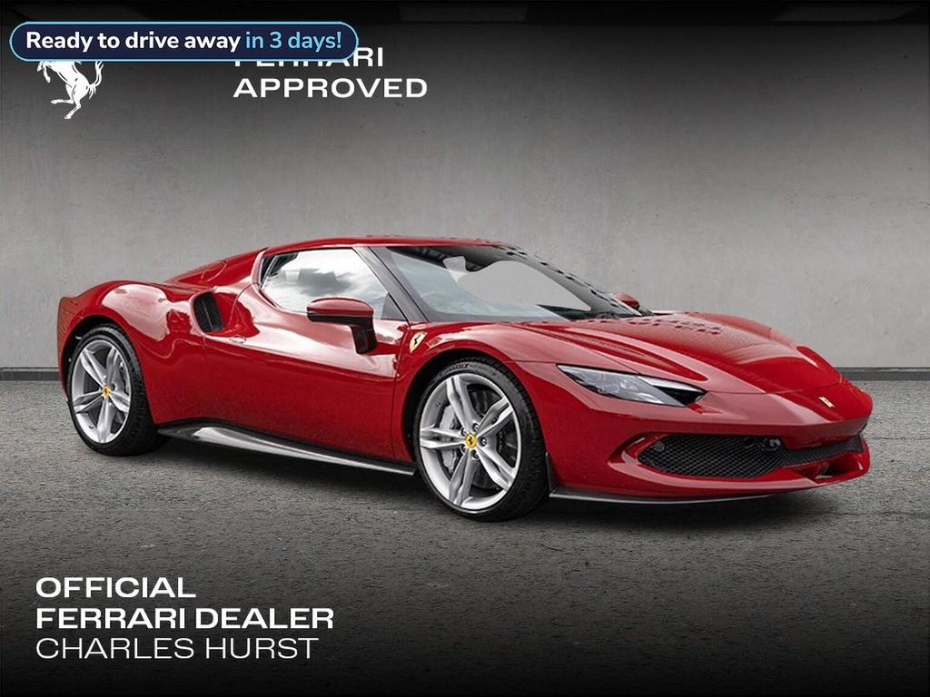 2022 Ferrari 296 GTB Red Coupe Plug-in Hybrid Sports Car with 2 Seats 3.0T V6 F1 DCT - Malaysia Ferrari Car for Sale Promotion [DIRECT IMPORT]