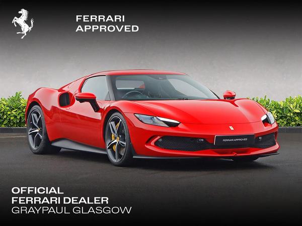 2022 Ferrari 296 GTB Red Coupe Plug-in Hybrid Sports Car with 2 Seats 3.0T V6 F1 DCT - Malaysia Ferrari Car for Sale Promotion [DIRECT IMPORT]