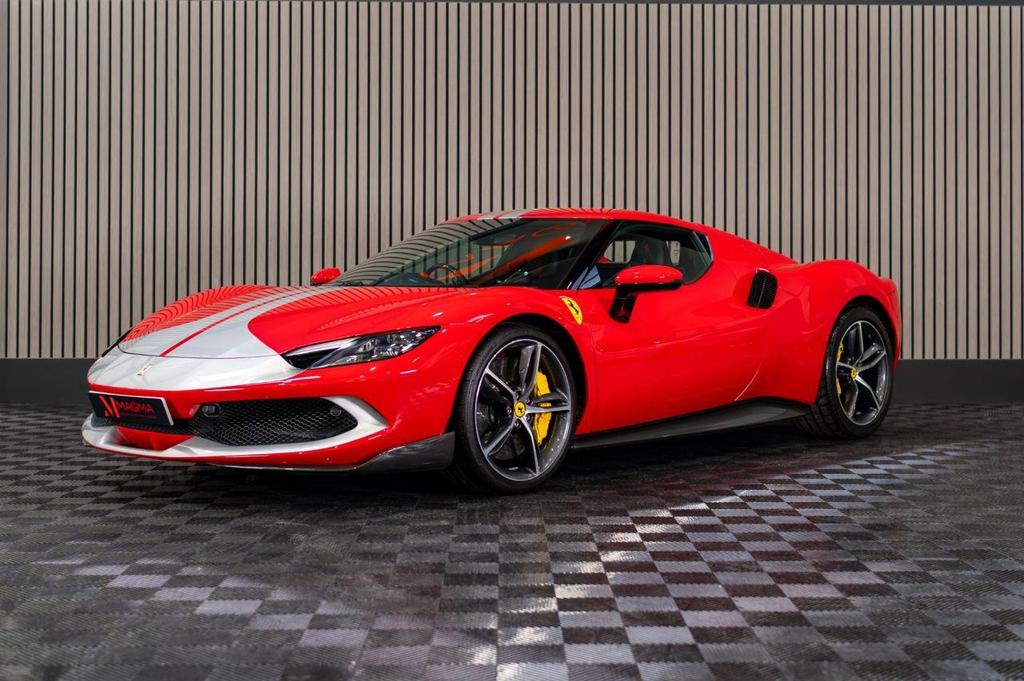 2022 Ferrari 296 GTB Red Coupe Plug-in Hybrid Sports Car with 2 Seats 3.0T V6 F1 DCT - Malaysia Ferrari Car for Sale Promotion [DIRECT IMPORT]