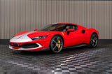 2022 Ferrari 296 GTB Red Coupe Plug-in Hybrid Sports Car with 2 Seats 3.0T V6 F1 DCT - Malaysia Ferrari Car for Sale Promotion [DIRECT IMPORT]