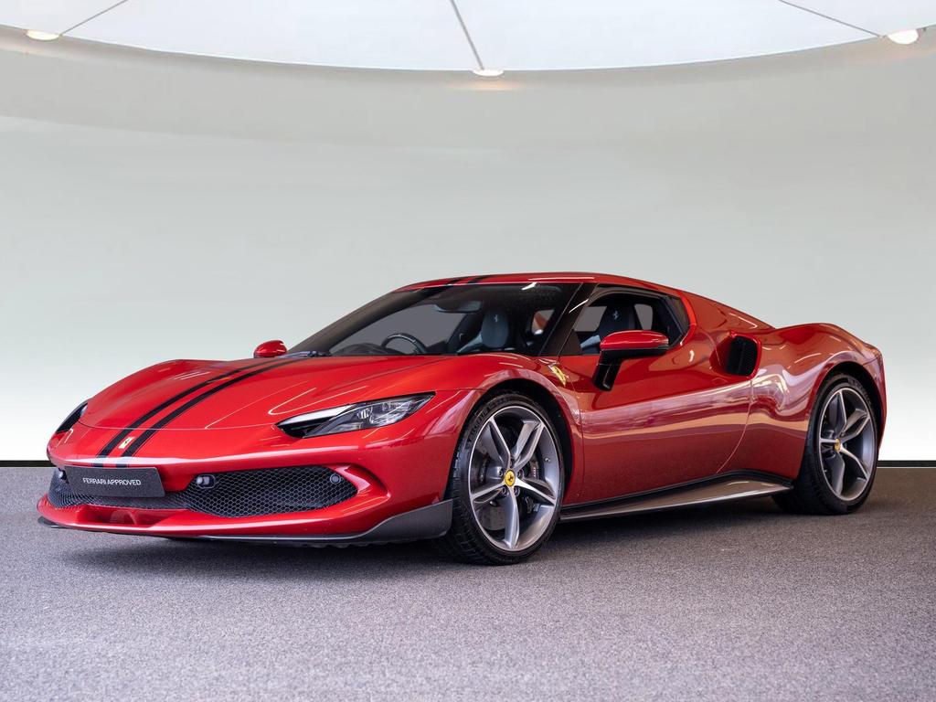 2022 Ferrari 296 GTB Red Coupe Plug-in Hybrid Sports Car with 2 Seats 3.0T V6 F1 DCT - Malaysia Ferrari Car for Sale Promotion [DIRECT IMPORT]