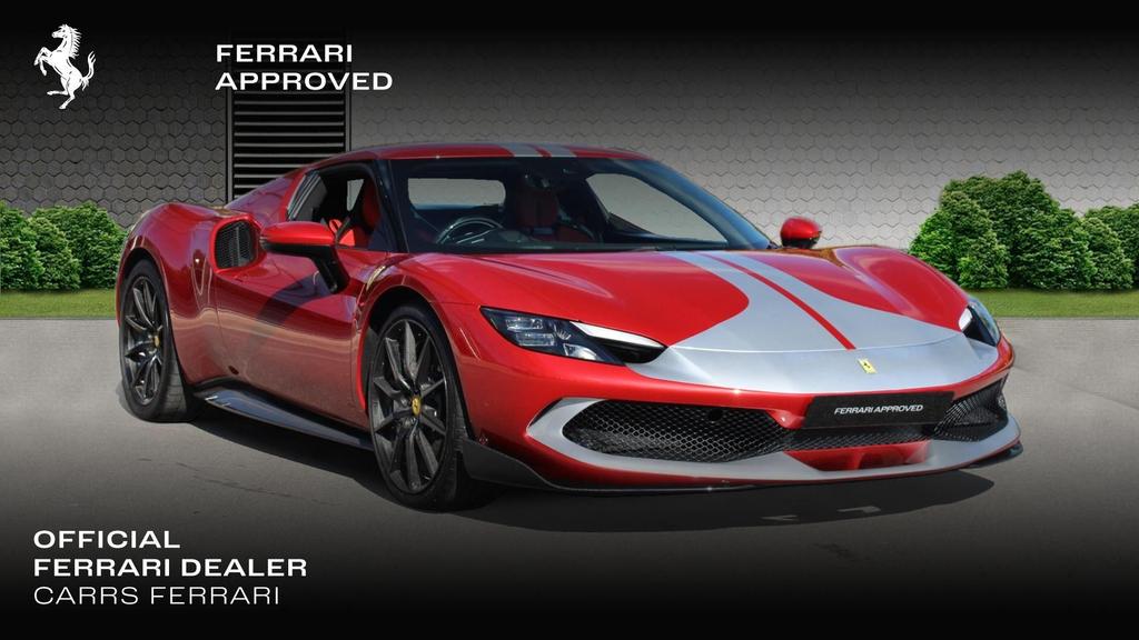 2022 Ferrari 296 GTB Red Coupe Plug-in Hybrid Sports Car with 2 Seats 3.0T V6 F1 DCT - Malaysia Ferrari Car for Sale Promotion [DIRECT IMPORT]