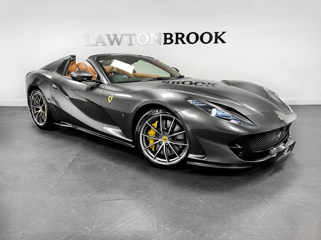 [DIRECT IMPORT] 2022 Ferrari 812 GTS Black Convertible Coupe Sports Car 6.5L V12 F1 DCT - Malaysia Ferrari Car for Sale