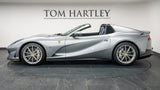 [DIRECT IMPORT] 2022 Ferrari 812 GTS Silver Convertible Coupe Sports Car 6.5L V12 F1 DCT - Malaysia Ferrari Car for Sale