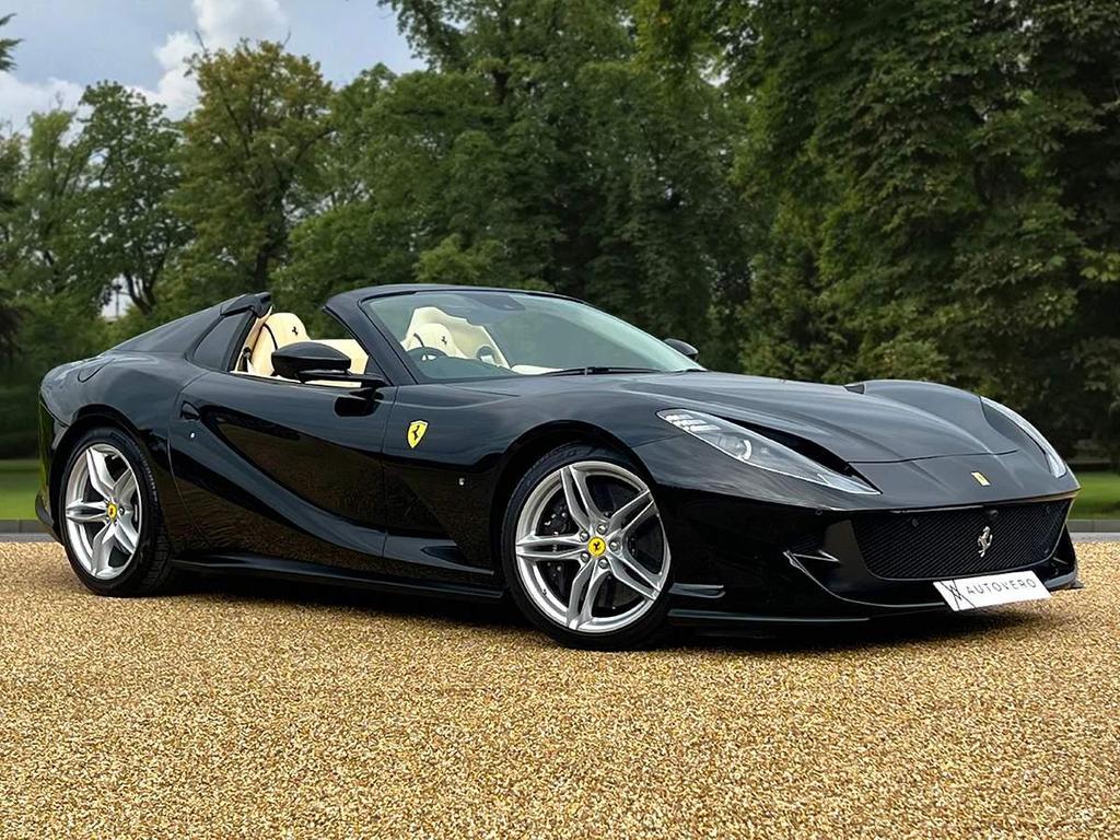 [DIRECT IMPORT] 2022 Ferrari 812 GTS Spider Black Convertible Coupe Sports Car 6.5L V12 F1 DCT - Malaysia Ferrari Car for Sale