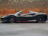 [DIRECT IMPORT] 2022 Ferrari F8 Spider Black Convertible Sports Car 3.9T V8 F1 DCT- Malaysia Ferrari Car for Sale