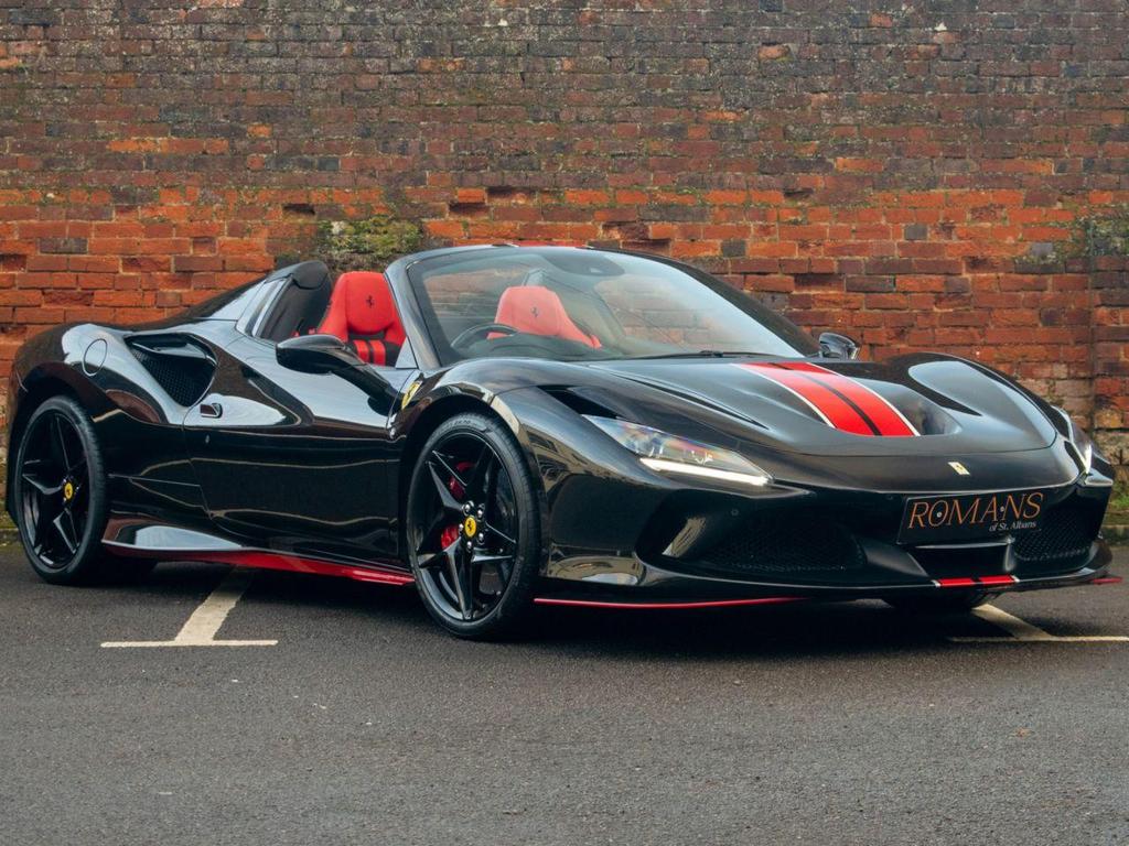 [DIRECT IMPORT] 2022 Ferrari F8 Spider Black Convertible Sports Car 3.9T V8 F1 DCT- Malaysia Ferrari Car for Sale