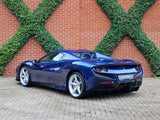[DIRECT IMPORT] 2022 Ferrari F8 Spider Blue Convertible Sports Car 3.9T V8 F1 DCT- Malaysia Ferrari Car for Sale