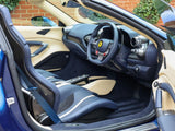 [DIRECT IMPORT] 2022 Ferrari F8 Spider Blue Convertible Sports Car 3.9T V8 F1 DCT- Malaysia Ferrari Car for Sale