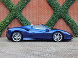 [DIRECT IMPORT] 2022 Ferrari F8 Spider Blue Convertible Sports Car 3.9T V8 F1 DCT- Malaysia Ferrari Car for Sale