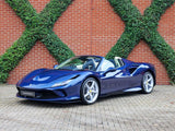 [DIRECT IMPORT] 2022 Ferrari F8 Spider Blue Convertible Sports Car 3.9T V8 F1 DCT- Malaysia Ferrari Car for Sale