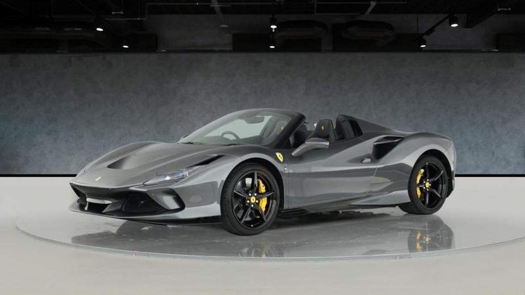 [DIRECT IMPORT] 2022 Ferrari F8 Spider Grey Convertible Sports Car 3.9T V8 F1 DCT- Malaysia Ferrari Car for Sale