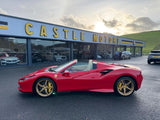 [DIRECT IMPORT] 2022 Ferrari F8 Spider Red Convertible Sports Car 3.9T V8 F1 DCT- Malaysia Ferrari Car for Sale